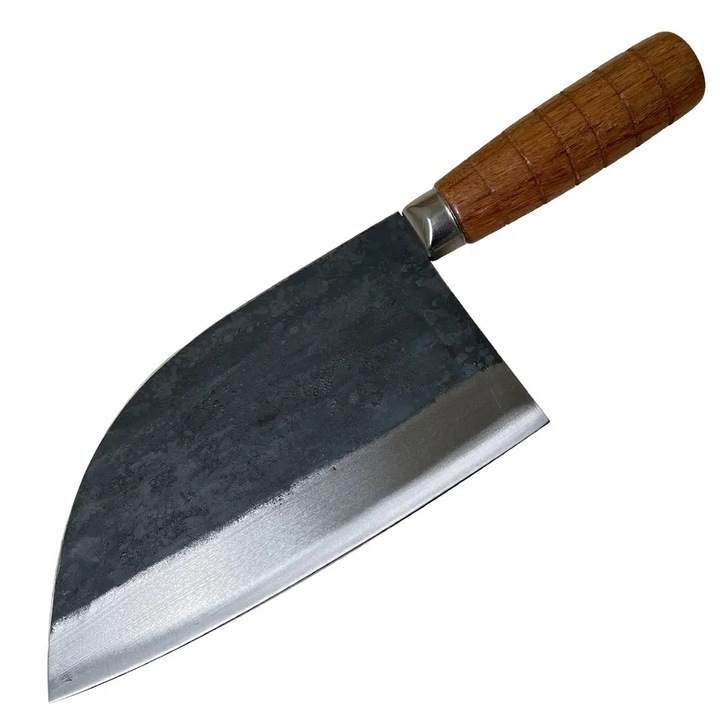 Satar de bucatarie IZMAEL TO-27628, otel carbon, 18cm, maro