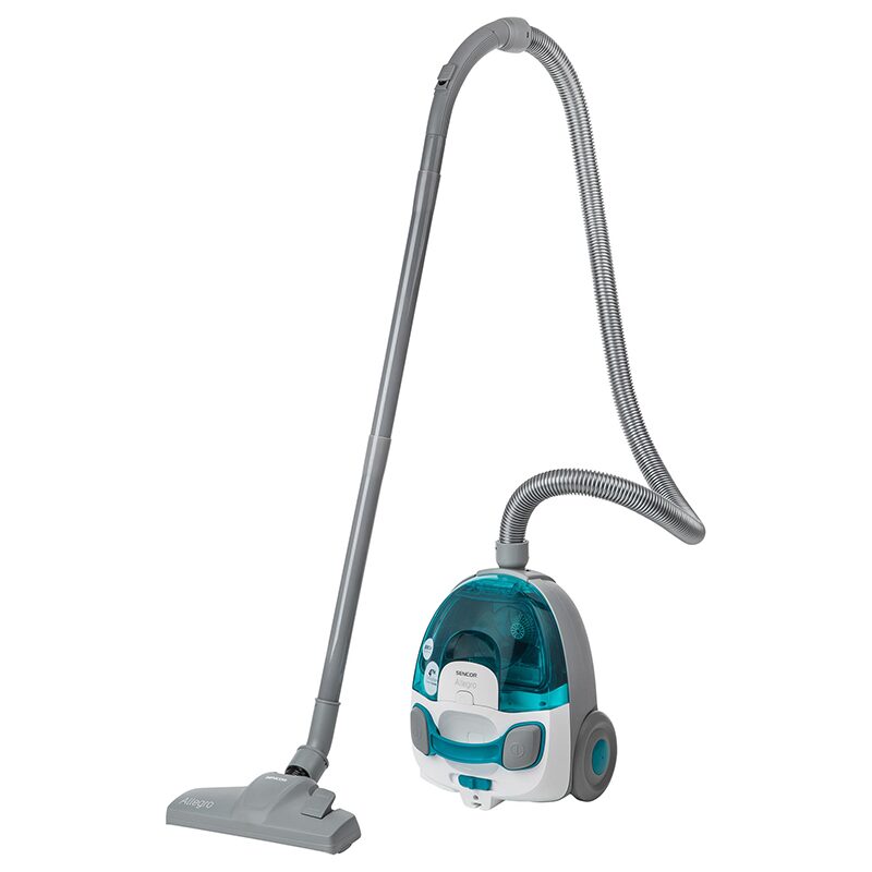 Aspirator fără sac Sencor, 890 W, Filtru HEPA, gri, 330x277x225mm