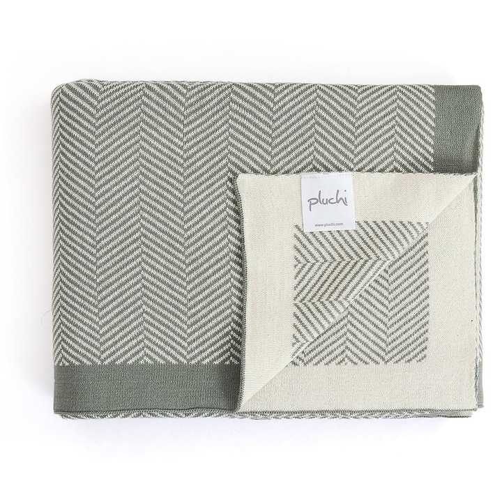 Kanapé takaró – Zöld és Fehér