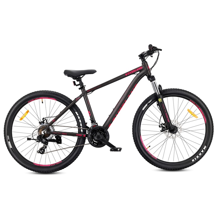 Bicicleta MTB Sun Baby Tatra Bikes Overland 27.5 inch, cadru aluminiu, frane pe disc, marime S, 21 viteze