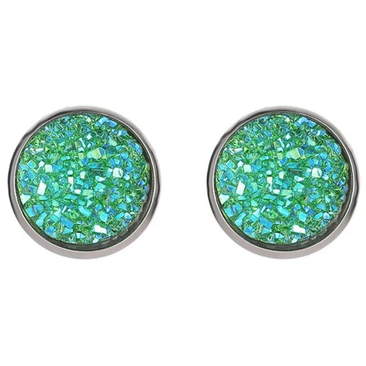 Cercei IZMAEL VI-28273, verde, 1, 4cm, set disponibil