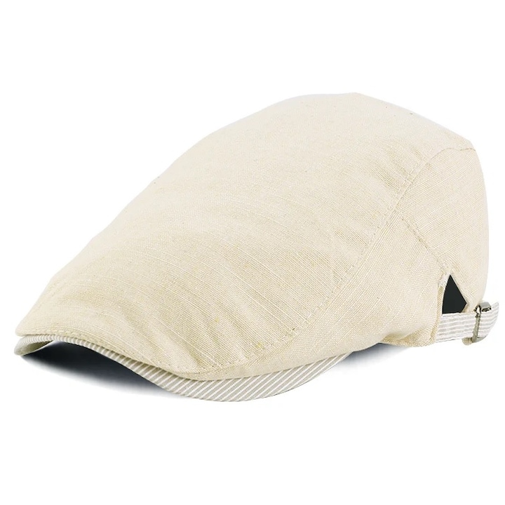 Férfi svájcisapka IZMAEL DY-29979, világosbarna, standard méret