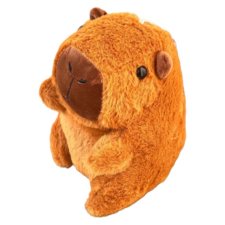 Capibara plus, NICHITA IMPEX SRL, 18 cm, maro, poliester