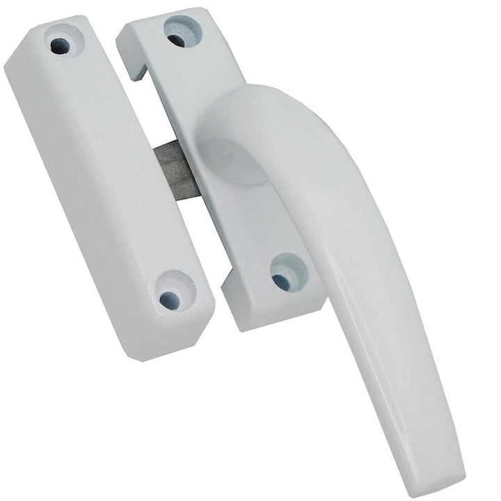 Maner termopan din aluminiu Grecia X 505 alb, aplicat pe tamplarie aluminiu dar si in alte domenii, cu accesorii montaj incluse