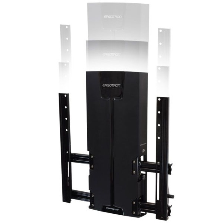Стойка за телевизор Ergotron GLIDE WALL MOUNT VHD, черна, 46-63инча, капацитет 31.8кг, наклон 10°