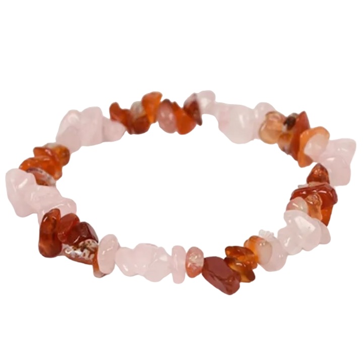 Bratara DA-28301 - Portocalie / Roz