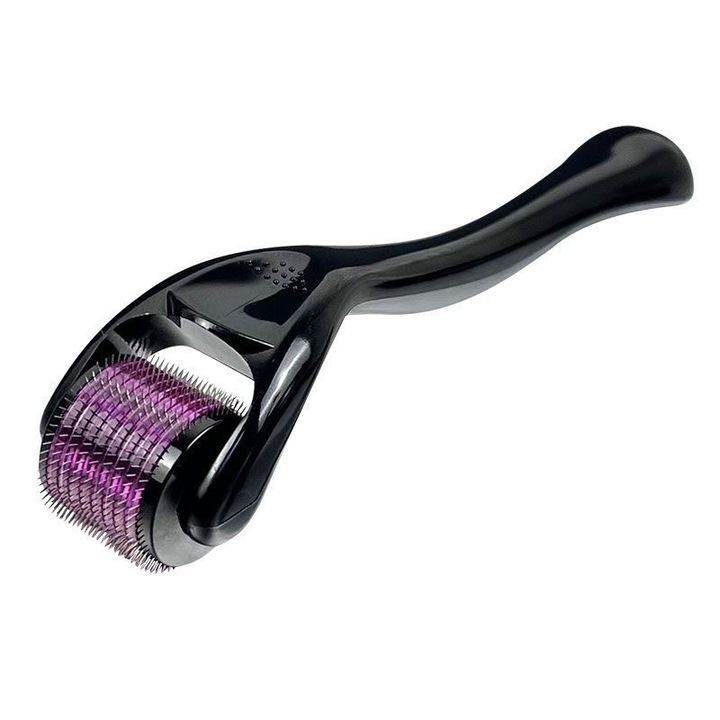 Derma Roller 2.0mm, pentru infuzie ser facial, acid hialuronic, set