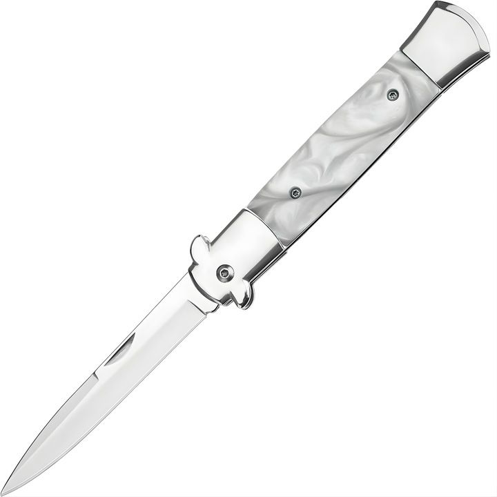 Cutit pliabil exterior IZMAEL CO-39349, inox, 22, 5x10, 3cm, alb
