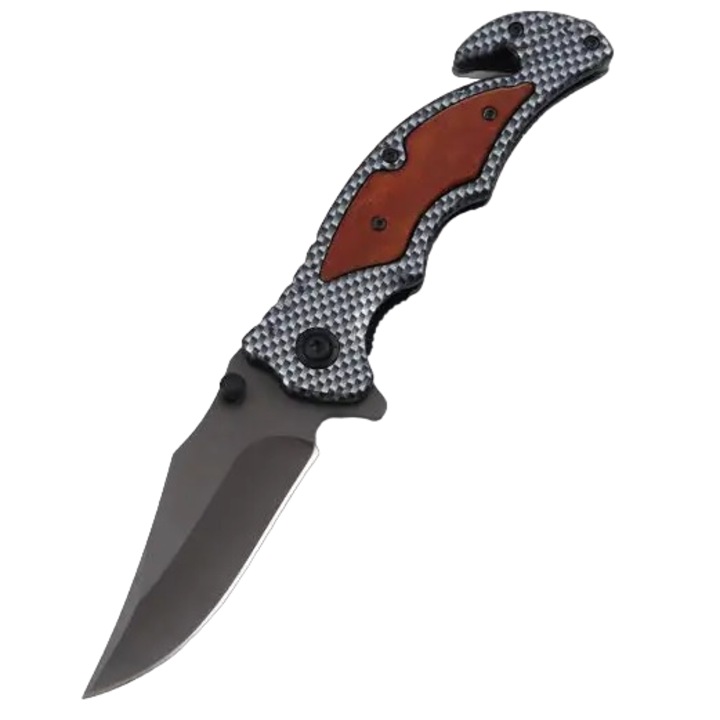 Cutit pliabil IZMAEL GI-27825, otel inoxidabil, gri, 20, 5cm