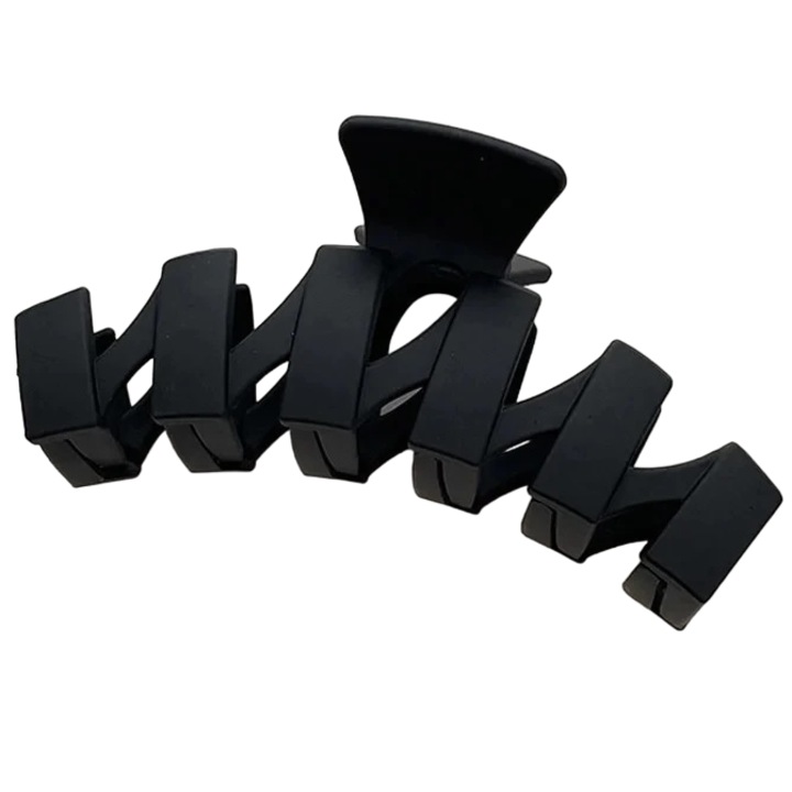 Clama de păr IZMAEL, model CO-30653, neagră, 11, 5x4, 5cm