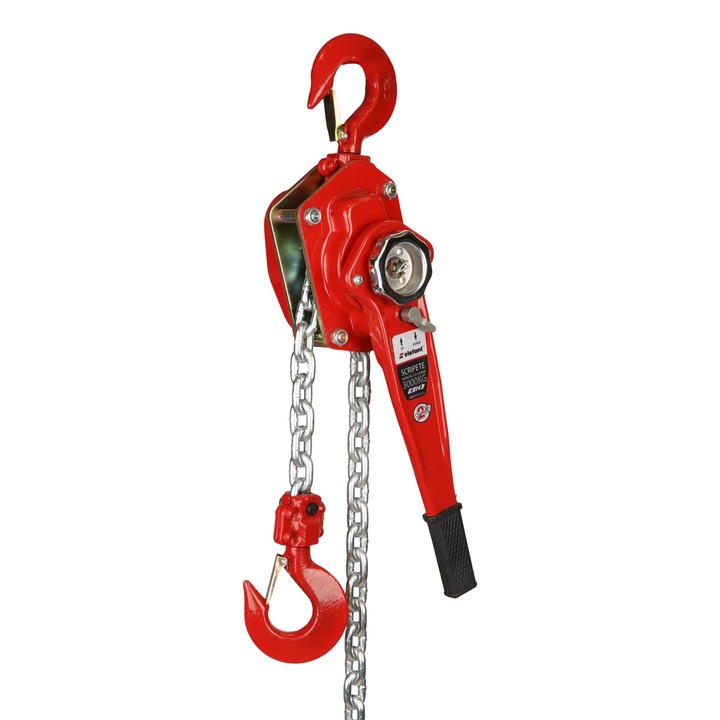 Macara manuala, palan tip scripete, cu levier, ELEFANT ESH-3, 3000 kg, lant 1.5 m