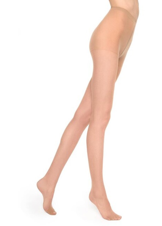 Ciorapi lycra subtiri cu chilot intarit Marilyn Super Forte 15 den S(2) Visone