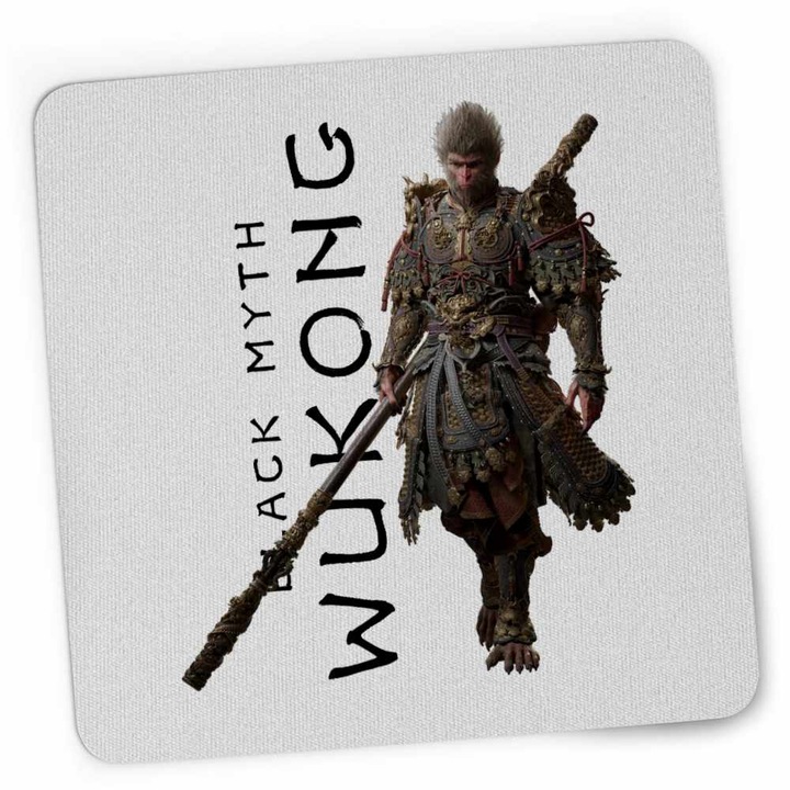 Gaming egérpad Wukong Legend Black Myth, 21x19cm