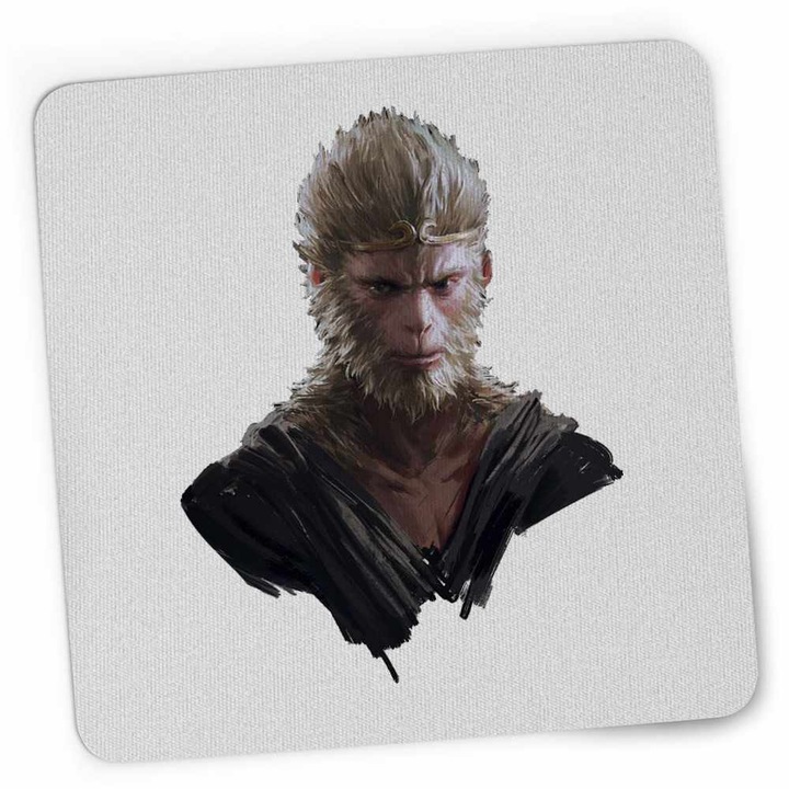 Gaming egérpad Wukong Myth Black Death Monkey, 21x19cm