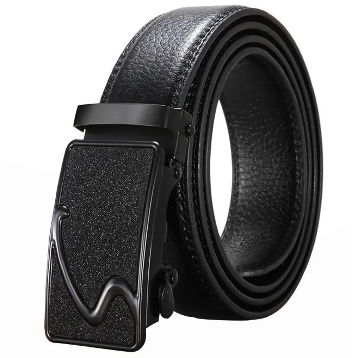 Férfi öv, IZMAEL, LI-29954, fekete, 120cm