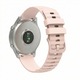 Szilikon szíj Samsung Galaxy Watch 4 / 5 / 6 / 7 / FE, Huawei Watch GT2 / GT3 42mm, Amazfit Bip GTR 42mm, GTS 2 / 3 / 4 / Mini, Garmin Forerunner 165 / 245 / 55 / 645, Venu / SQ, Vivoactive 3 / 5 / Music, 20mm, Rózsaszín
