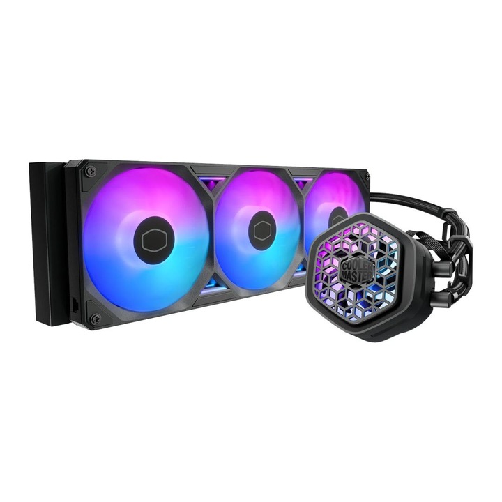 Cooler Master ML 360 Atmos II VRM Fan ARGB Black, 301023, Ventilátorok, Hűtők, Előlapi panelek
