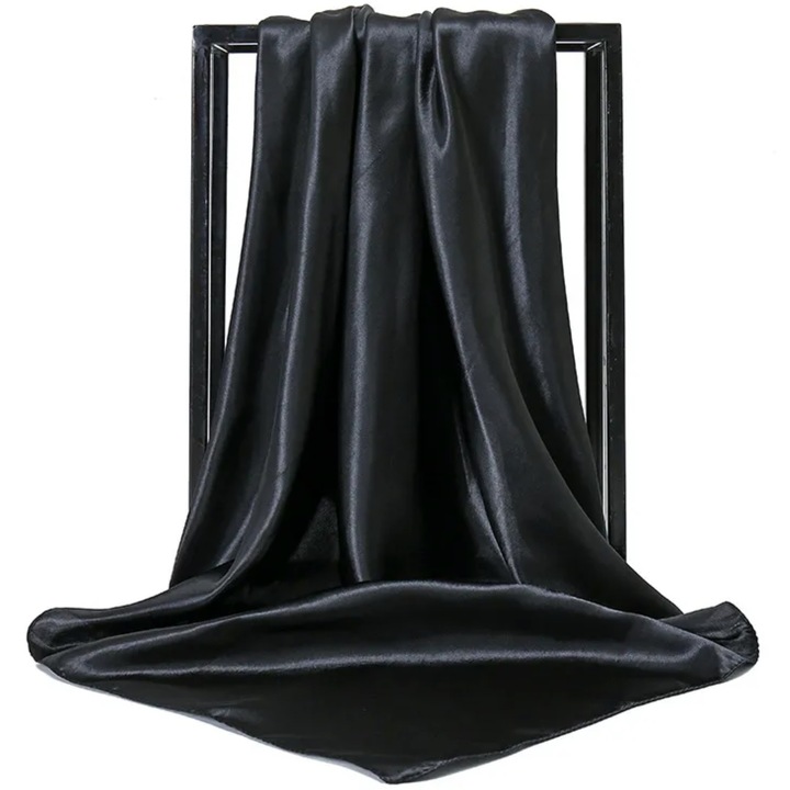 IZMAEL KA-33806 sál, fekete, 90x90cm