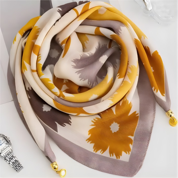 Eșarfă IZMAEL TE-38913, multicolor, 68x68cm