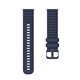 3 db szilikon szíj szett, kompatibilis Samsung Galaxy Watch 4/5/6/7/FE, Huawei Watch GT2/GT3 42mm, Amazfit Bip GTR 42mm, GTS 2 / 3 / 4 / Mini, Garmin Forerunner 165/245/55/645, Venu/SQ, Vivoactive 3/5/Music, 20mm, Szürke, Sötétkék, Fekete