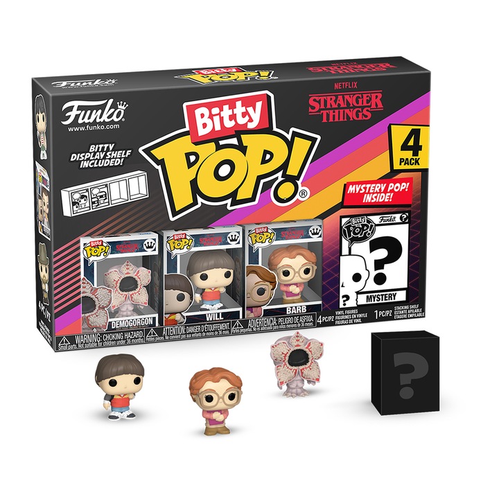 Set figurine de colectie Funko Bitty POP! Stranger Things − Demogorgon (4 figurine)