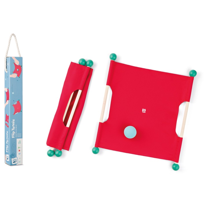 Flip Tenis, joc activ de atentie si indemanare, BS Toys
