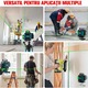 Nivela Laser Profesionala 4D 16 Linii Verde 360° MAXLIGHT, Autonivelare Automata, Trepied Reglabil, Baza Rotativa 360°, Telecomanda, 2 Acumulatori, Suport Magnetic, Ochelari Protectie, Manusi de Lucru, Valiza Transport, pentru Constructii si Amenajari Int