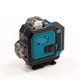 Nivela Laser Profesionala 4D 16 Linii Verde 360° MAXLIGHT, Autonivelare Automata, Trepied Reglabil, Baza Rotativa 360°, Telecomanda, 2 Acumulatori, Suport Magnetic, Ochelari Protectie, Manusi de Lucru, Valiza Transport, pentru Constructii si Amenajari Int
