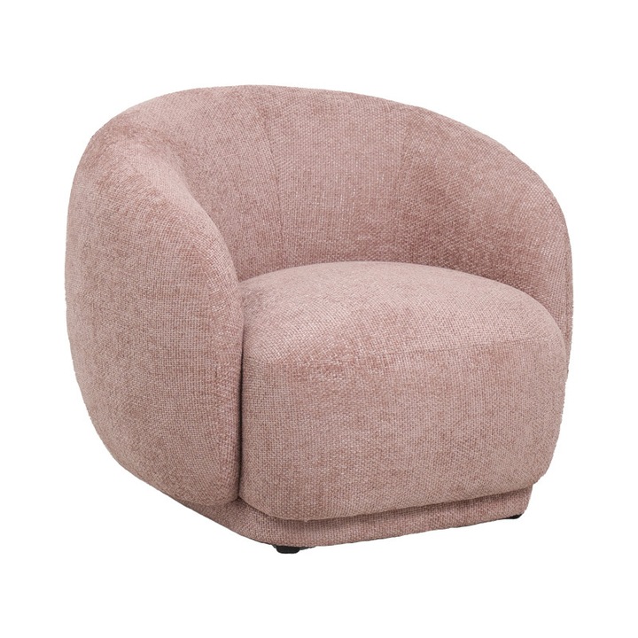 Pako World Freya fotel, rózsaszín, 93x87x76 cm, modern design, kényelmes