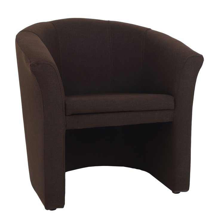 Fotoliu Iulia - stofa G08 - maro