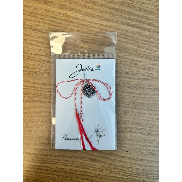 Martisor Traditional, Model Floare, Argintiu