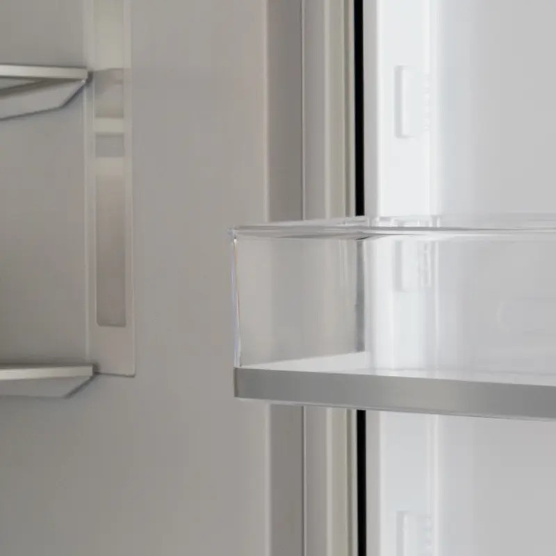 Frigider No Frost Bertazzoni, colectie Professional, capacitate 470 litri, dozator de apa cu filtru integrat, functie Super Cool, mod Eco/Vacanta/Sabbath, alerta schimbare filtru, 3 sertare inteligente Fresco, sertar Crisper, antracit