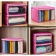 Set 2 huse mici Syamag, organizare imbracaminte, roz, 35x30x20 cm