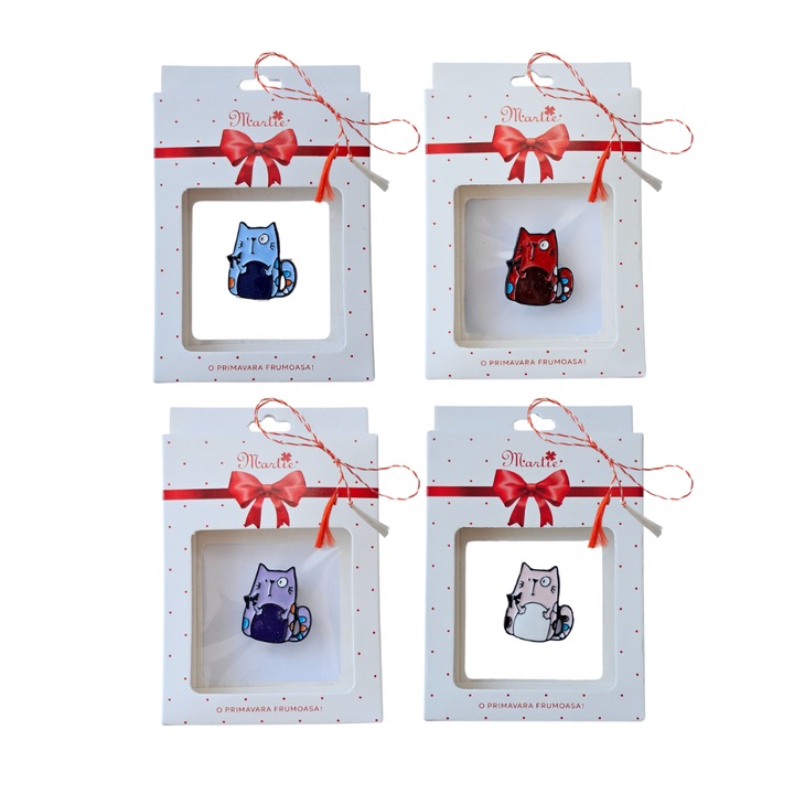 4 bros martisor szett Macskák