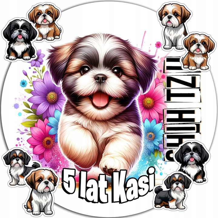 Vafa de tort 20 cm, WORLD CASE, decor aniversar, comestibil, personalizabil, multicolor