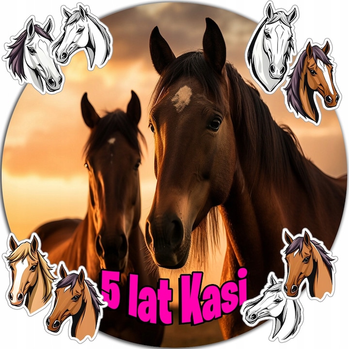 Vafa de tort 20cm, WORLD CASE, set decorare aniversara, comestibila, auto-taiata, multicolor