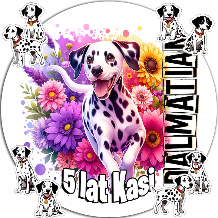 Тортена вафла 20 см, WORLD CASE, парти комплект, ядлива, персонализирана