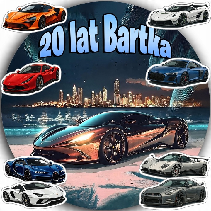 Вафлена торта, WORLD CASE, 20см, изрязана играчка, ядлива, декоративен комплект