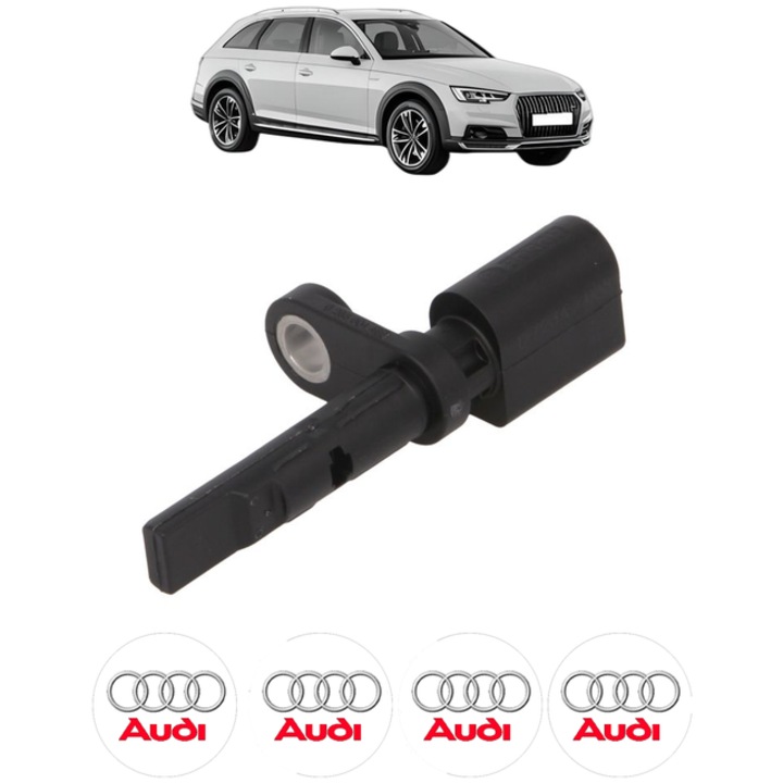 Senzor turatie roata AUDI A4 Allroad B9 (8WH, 8WJ) 3.0 TDI quattro CP 218 din 2016 - 2018, Bosch, 4x Stickere auto cu AUDI
