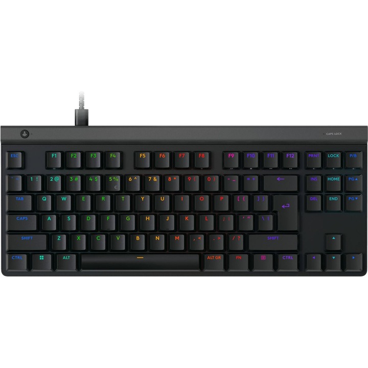 Геймърска клавиатура Logitech G515 TKL, Черен, USB