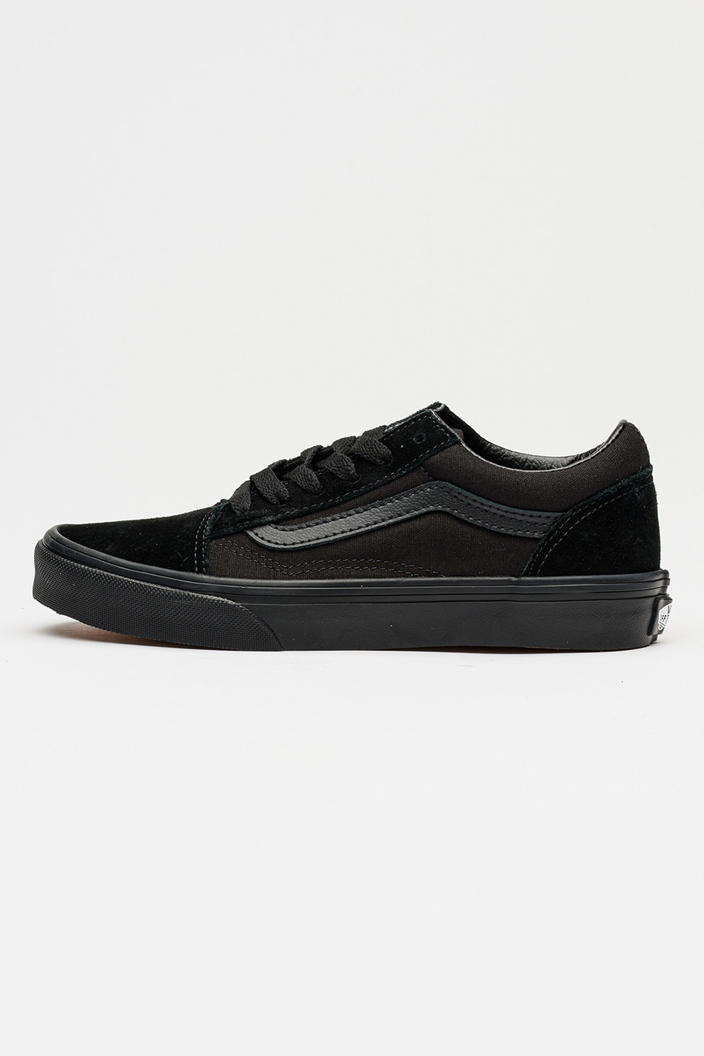 Vans, Tenisi Old Skool din piele intoarsa, Negru, 37 EU