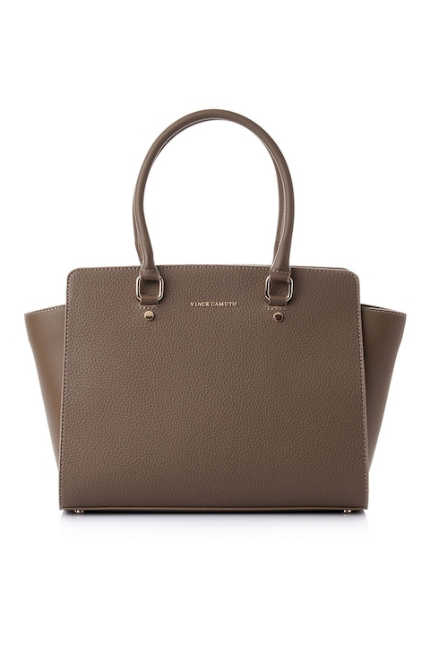 Vince Camuto, Mubor taska vallpanttal, Világosbarna, 27 x 32 x 14