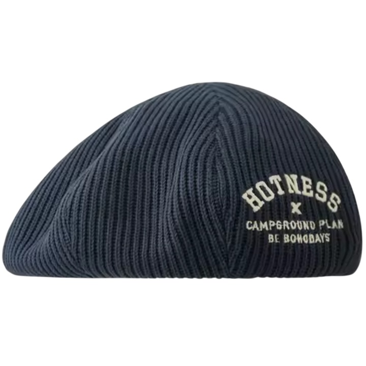 Bereta tricotata, IZMAEL, albastra, 56-58cm