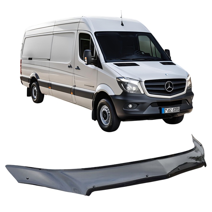 Motorháztető borítás 5K Parts Mercedes-Benz Sprinter W906 FL 2014-2018-hoz, modern design, karcolás elleni védelem, teljes készlet