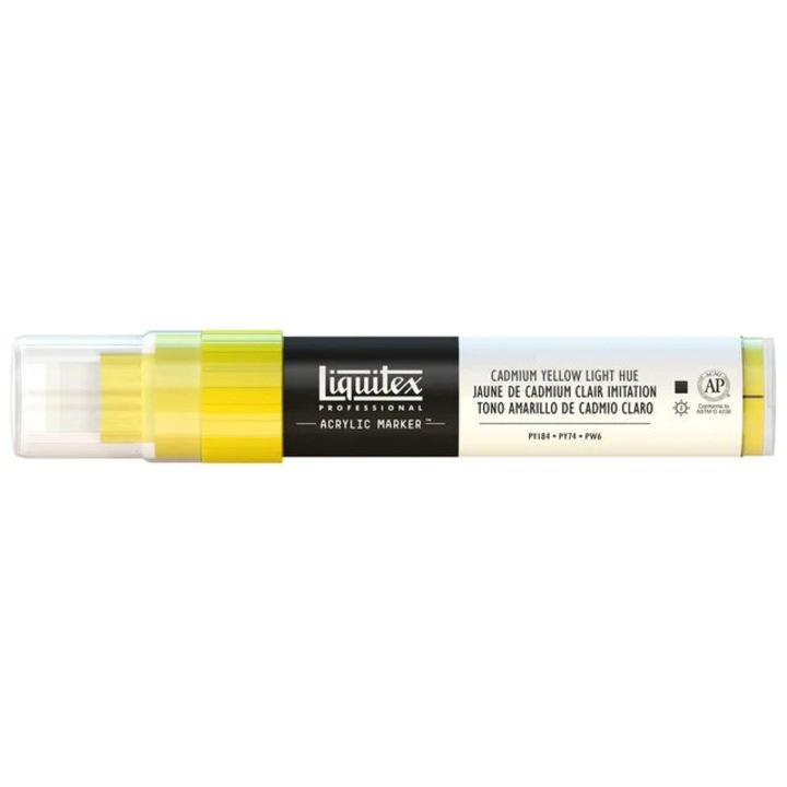 Marker profesional Liquitex, 8-15 mm, multicolor, tip permanent, set