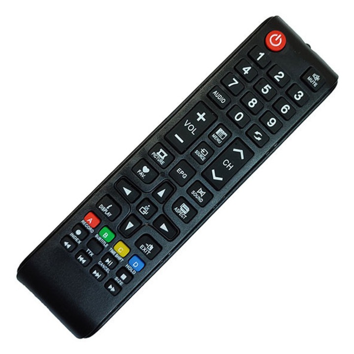 TV távirányító, kompatibilis LCD LEGEND EE-T22, maximális működési távolság 10m, fekete színű, Enisei Electronics