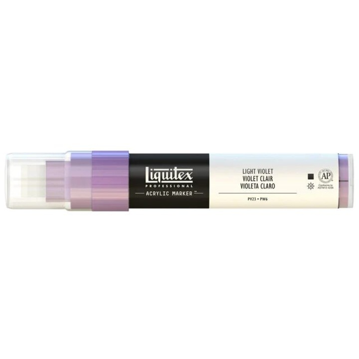 Marker profesional Liquitex, 8-15 mm, multicolor, vârf lat