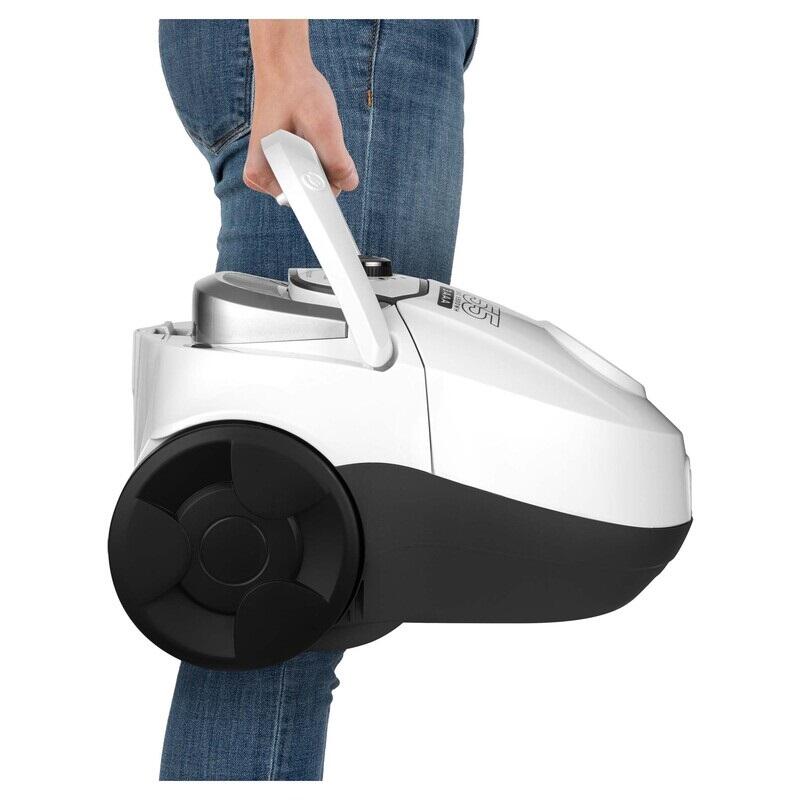 Aspirator cu sac, 700 W, Capacitate colectare 2 l, Filtru HEPA H13, Rebobinare automata