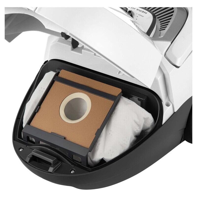 Aspirator cu sac, 700 W, Capacitate colectare 2 l, Filtru HEPA H13, Rebobinare automata