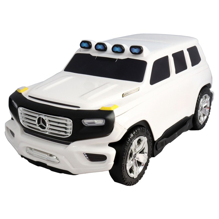Troler tip Masinuta pentru copii Mercedes-Benz Ener-G-Force alb